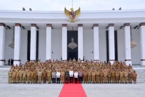 Panglima TNI Hadiri Pengarahan Presiden RI Kepada Kepala Daerah Seluruh Indonesia di IKN 