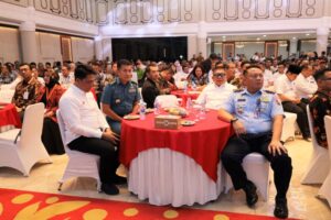 DANLANTAMAL I HADIRI LAUNCHING GERAKAN PERLINDUNGAN TENAGA RENTAN DAN GERAKAN GOTONG ROYONG LINDUNGI PEKERJA RENTAN MELALUI PROGRAM SEJAHTERAKAN PEKERJA SE- SUMUT