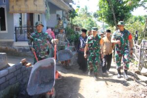 Lokasi TMMD 121 Kodim 1615/Lotim Dikunjungi Tim Wasev Kodam IX/Udayana