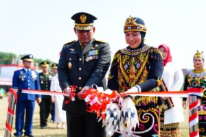 Babek TNI Gelar Upacara Peringatan Hari Ulang Tahun ke-79 RI dan Babek Fair 2024