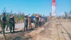 Wujudkan Kemanunggalan TNI dengan Petani: TNI Launching Pupuk Organik Cair Berbahan Rumput Laut dan Bangun Metode Tani Lestari