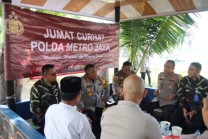 Kapolres Kepulauan Seribu Gelar Jum’at Curhat Jaga Kondusifitas Menjelang Pilkada 2024