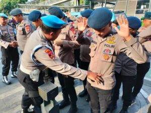 Polisi Siagakan 2.177 Personel Amankan Pendaftaran Cagub-Cawagub Dan PAM Unras di DPR