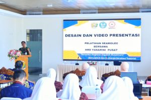 Tingkatkan Keterampilan Tenaga Pendidik Sekolah Angkasa Lanud Sultan Hasanuddin Gelar Pelatihan Desain Dan Video Presentasi