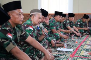 DALAM RANGKA MENYAMBUT HUT KE-79 TNI AL TAHUN 2024, LANAL DUMAI GELAR DO’A BERSAMA