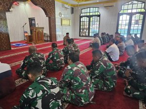 PRAJURIT LANAL BINTAN DOA BERSAMA DALAM RANGKA MENYAMBUT HUT KE-79 TNI AL TAHUN 2024