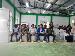 Bhabinkamtibmas Pulau Tidung Hadiri Kegiatan Roadshow Pengawasan Pemilu Partisipatif di Pulau Tidung