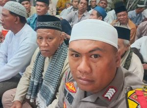 Bhabinkamtibmas Hadiri Maulid Nabi Muhammad SAW di Harapan Mulya