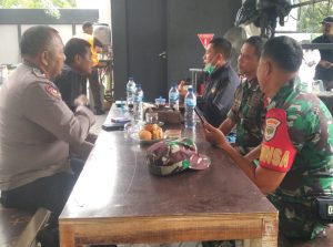 Sinergitas TNI-Polri Patroli dan Monitoring Keamanan di Medan Satria