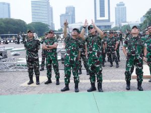 Kasum TNI Tinjau Kesiapan HUT Ke-79 TNI Tahun 2024 dan Pesta Rakyat di Monas