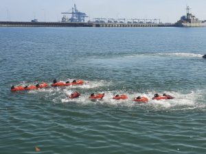 Satlinlamil 3 Bekali Prajurit Latihan Sea Survival