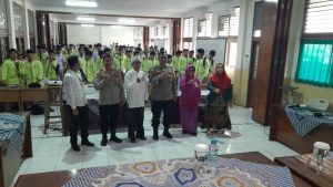 Kapolsek Koja Gelar Kegiatan Police Go To School di SMK Sejahtera Tugu Utara 