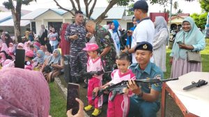 Kenalkan TNI AL Sejak Usia Dini, Posal Gunungsitoli Terima Kunjungan TK Asyiyah Bustanul Athfal 