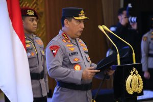 Kapolri Pimpin Pelantikan Sejumlah Kapolda dan Pengukuhan 2 Jabatan Baru di Polri