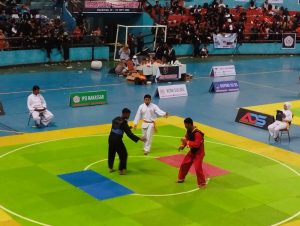 Atlet Pencak Silat PSHT Binaan Satlinlamil 3 Tampil Spektakuler Pada Turnamen Hasanuddin Championship I Tingkat Nasional Dengan Memboyong 11 Medali