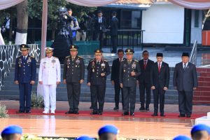 Presiden Jokowi Pimpin Upacara Hari Kesaktian Pancasila di Lubang Buaya, Kapolri Turut Mendampingi