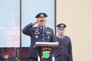 Peringatan Hari Kesaktian Pancasila dan Kenaikan Pangkat Pengabdian di Polres Metro Jakarta Utara