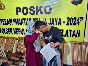 Polsek Kepulauan Seribu Selatan Berhasil Selesaikan Kasus Permasalahan Keluarga Melalui Mediasi