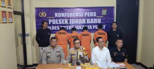 Polsek Johar Baru Ungkap Kasus Narkoba Dalam Satu Minggu, Empat Tersangka Diamankan