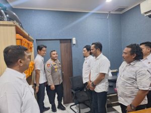 Kapolres Kepulauan Seribu Tinjau Kantor Perwakilan dan Rutan Kalibaru Jakarta Utara Usai Renovasi