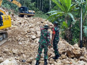 Selamatkan Masyarakat Terpencil, Kodim 1805/Raja Ampat Gelar Kegiatan TMMD Ke-122