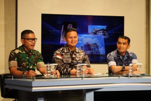 Danlanal Dumai Hadiri Dialog Interaktif “Riau Cemerlang” Bersama TVRI Dalam Rangka HUT Ke-79 TNI