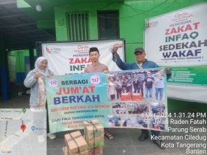 FWJ Korwil Tangkot Berbagi Santunan Kepada Anak Yatim dan Dhuafa