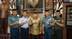 Perwakilan Pati Mabes TNI Silaturahmi Ke Jenderal TNI (Purn) A.M. Hendropriyono Dalam Rangka HUT Ke-79 TNI