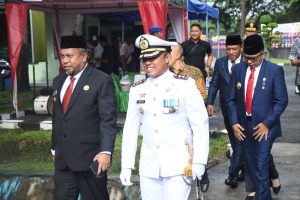 Danlanal TBA Laksanakan Upacara HUT Ke-79 Tentara Nasional Indonesia