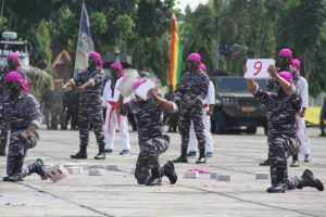 Suksesi Kepemimpinan Nasional, Lanal Dumai Gelar Upacara HUT Ke-79 TNI Tahun 2024 Bersama Forkopimda Riau