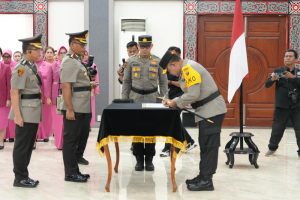 Kapolda Sumut Lantik Kapolrestabes Medan, Direktur Reserse Siber dan Sejumlah Kapolres