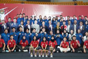 Tim Taekwondo Indonesia Raih Juara Umum Kasad 6th Asian Taekwondo Open Championship 2024