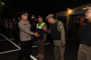 Kapolres Metro Jakut Gelar Apel dan Patroli Bersama Dalam Rangka Kegiatan Rutin Yang Ditingkatkan (KRYD) di Wilayah Jakarta Utara