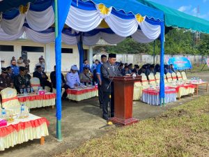 Darah Muda Prajurit Lanal Simeulue Berapi Api Dalam Peringatan Hari Sumpah Pemuda Ke-96  