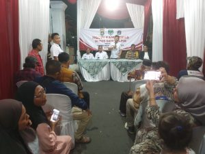 Polsek Koja Gelar Acara Ngopi Kamtibmas bersama Warga RT 10/016 Kelurahan Lagoa, Sampaikan Pesan Guantibmas 