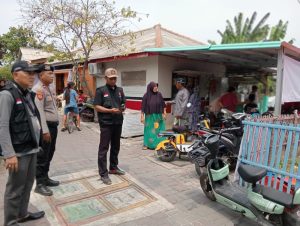 Polsek Kepulauan Seribu Selatan Amankan Kampanye Tim Pemenangan Calon Gubernur No. Urut 03 di Pulau Untung Jawa