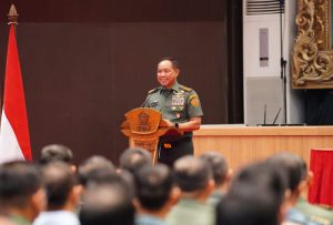 Panglima TNI Tutup Latihan Penyusunan Renkon TNI OMP Geladi Yudha Dharma Pasis Dikreg LII Sesko TNI TA 2024