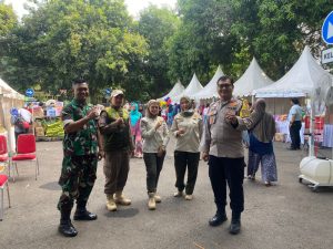 Tiga Pilar Monitoring Operasi Pasar Murah di Kelurahan Mustikajaya, Kota Bekasi