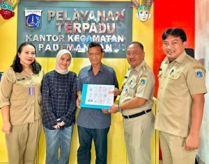 PTSP Pademangan Serahkan Izin PBG Gratiskan Biaya Gambar Arsitek