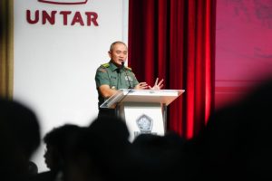 Bela Negara Untuk Generasi Milenial, Ster TNI Berikan Kuliah Umum di Universitas Tarumanagara