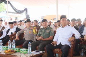 Kapolres Metro Jakut Hadiri Peletakan Batu Pertama Masjid dan Pondok Pesantren Shibghotallah Al-Islamy di Cilincing