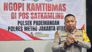 Ngopi Kamtibmas Polsek Pademangan, Membangun Kedekatan dan Menjaga Keamanan Bersama Warga RW 004 Kelurahan Ancol