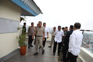 Silaturahmi Kapolres Metro Jakarta Utara dengan Forkopimko di Kantor Walikota Jakut