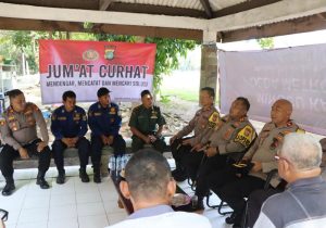 Kapolres Kepulauan Seribu Gelar Jumat Curhat di Pulau Tidung, Dialog dengan Warga untuk Jaga Kamtibmas  