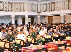 Dukung Pemberantasan Narkoba, Lantamal I Hadiri Launching Gerakan Bersih Narkoba Serentak Se-Sumatera Utara