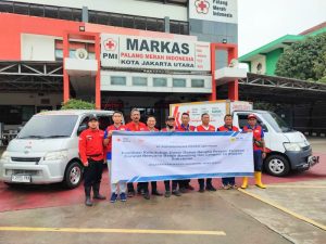 PMI Jakut Kirim Bantuan Bencana Banjir di Sukabumi