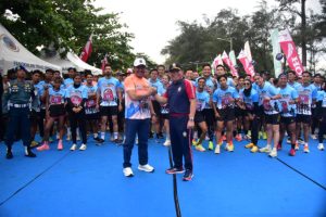 1.300 Pelari Ramaikan Bakamla RI Fun Run di Bengkulu