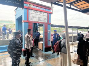 Polres Kepulauan Seribu Amankan Keberangkatan Kapal Wisatawan di Dermaga Marina Ancol