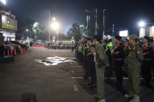 Kapolres Metro Depok Pimpin Apel Patroli Gabungan untuk Ciptakan Rasa Aman di Kota Depok