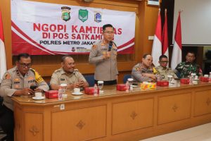 Ngopi Kamtibmas Bersama Kapolres Metro Jakarta Utara: Sinergi untuk Keamanan Wilayah